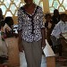 LFDL-Bénévoles 2020-École De Nkolnyama Remise De Dons-Maitresse-directrice